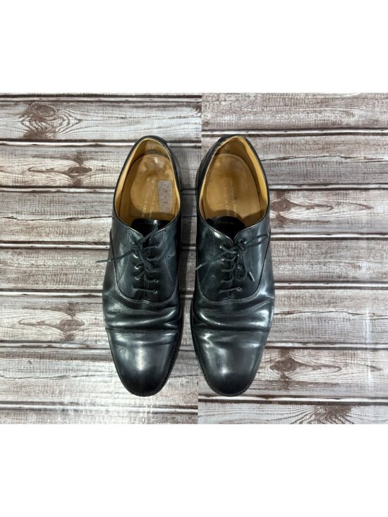 KILGOUR FRENCH AND STANBURY oxford dress shoes sz 11 color black made England main image 7